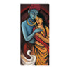 Radha Krishna Abstract Original Design Canvas Printed Wall Painting