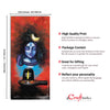 Beautiful Lord Shiva Original Design Canvas Printed Wall Painting