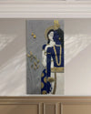 Abstract Radha Krishna 3D Elevation Sculpture Relief Mural Wall Art