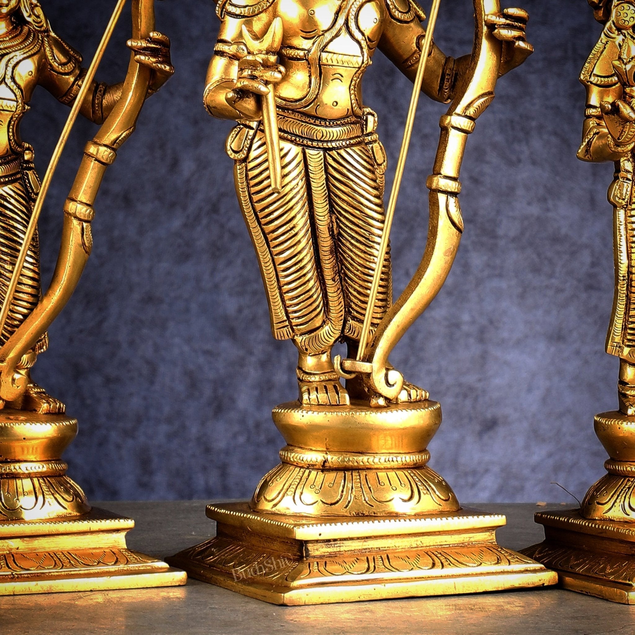 Brass Ram darbar Idols 12 inch