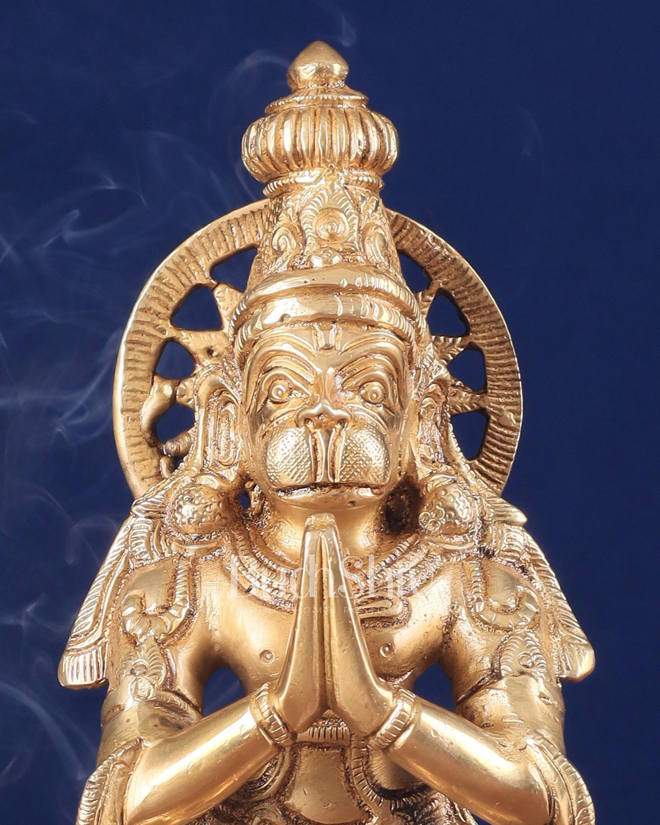 Brass Standing Hanuman Hanuman Idol anjali namaskar mudra 12 inch
