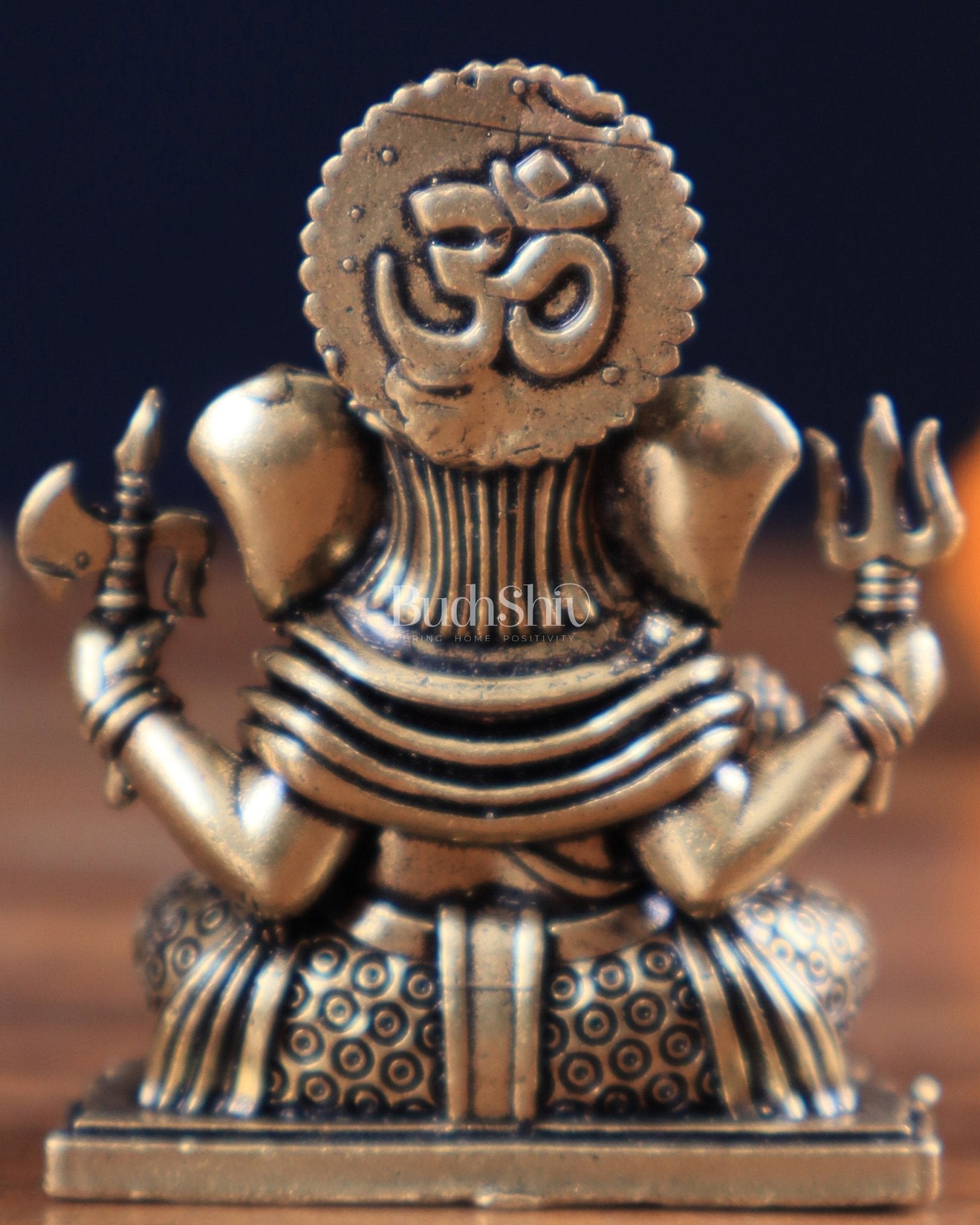 Brass Superfine Intricate Dagduseth Ganesha Idol – 2"